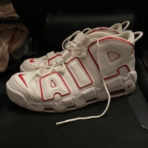 Nike Air Uptempo White Varsity Red